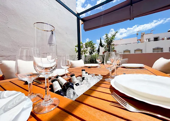 Townhouse With Arabic Pool And Close To The In Holiday home Estepona